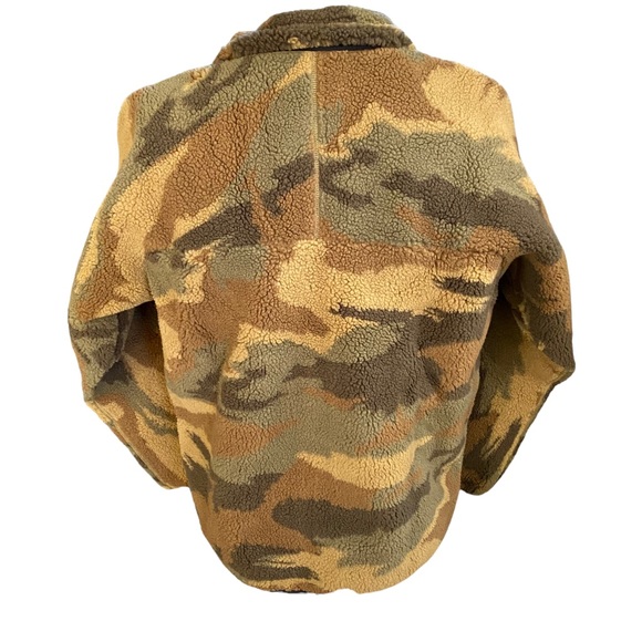 New with Tag Patagonia Retro X Kansa sky Deep Piling Camo full zip jacket  XXL - Picture 3 of 11